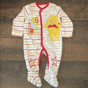 100% cotton Disney size 3-6 month Winnie-The-Pooh sleeper